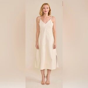 Chic Cream Midi Dress